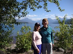 Lana and Linda, Lake McDonald
