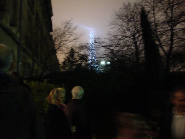 Eiffel Tower, New Year's Eve