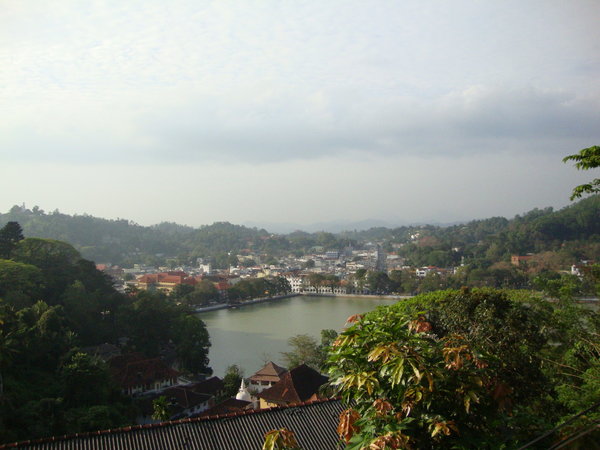 artiifical lake of Kandy