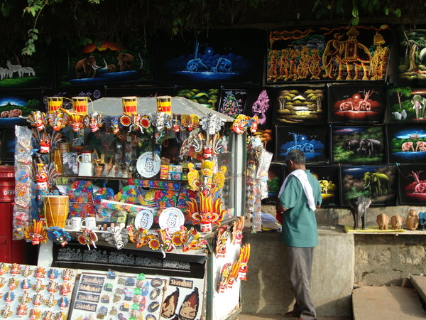 street vendor in Kandy