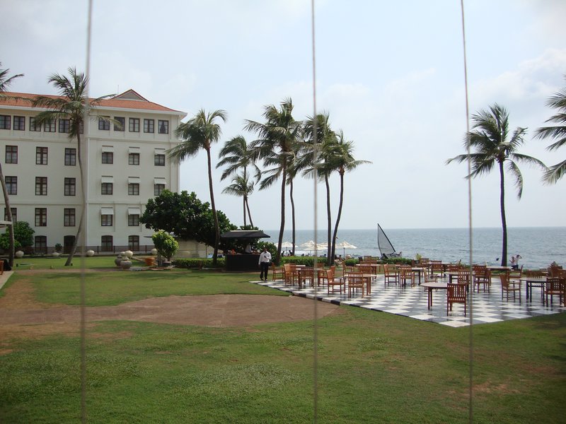 terrace of Galle Face Hotel