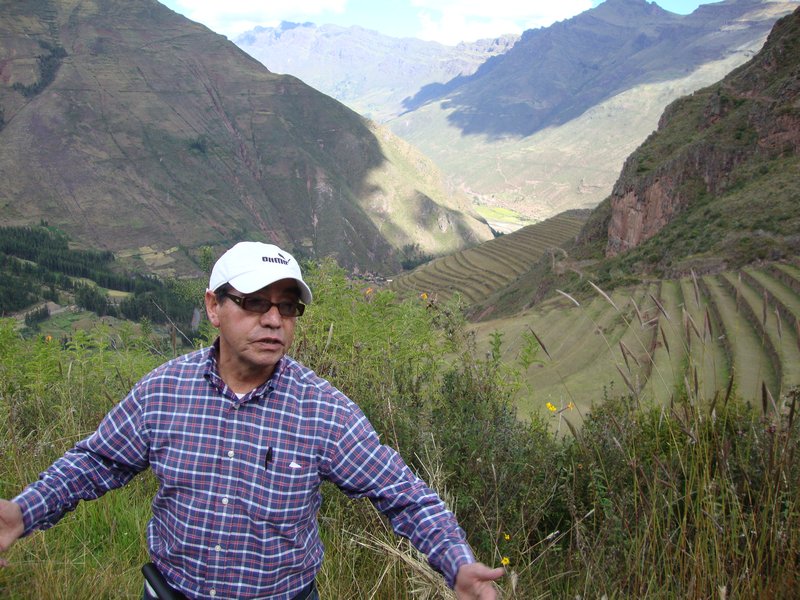 Marco showing Sacred Valley