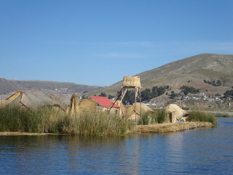 just one of the Uros islands