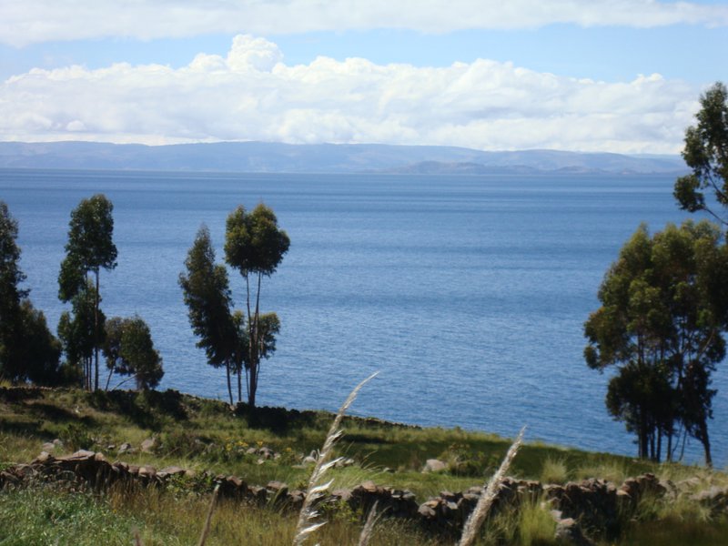 view from Taquile Island
