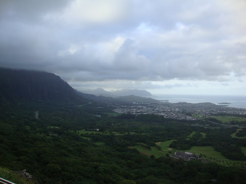 view from Nu'uanu precipice