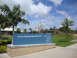 entrance to Pearl Harbor Historical Site