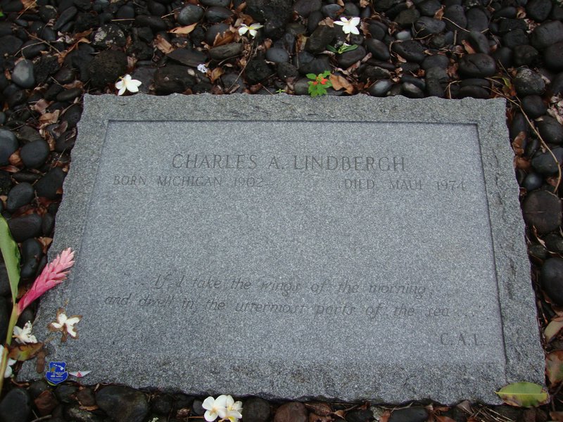 grave of Charles Lindbergh