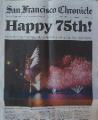 SF Chronicle front page today