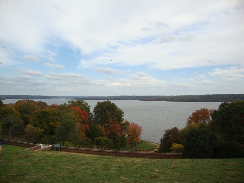 view from house at Mt. Vernon