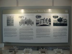 sign about Sir Christopher Wren