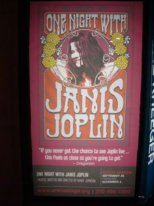 One  night with Janis Joplin