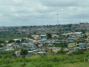shantytown in Soweto
