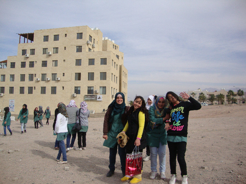 Aqaba: school girls