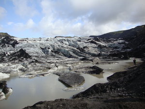 Soleimajokull glacier