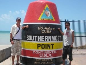 Point le plus sud de Key West, et des Etats-Unis