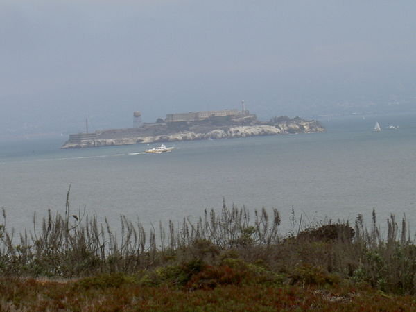 Alcatraz from a distance