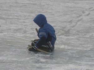 ice sleddin korean styles