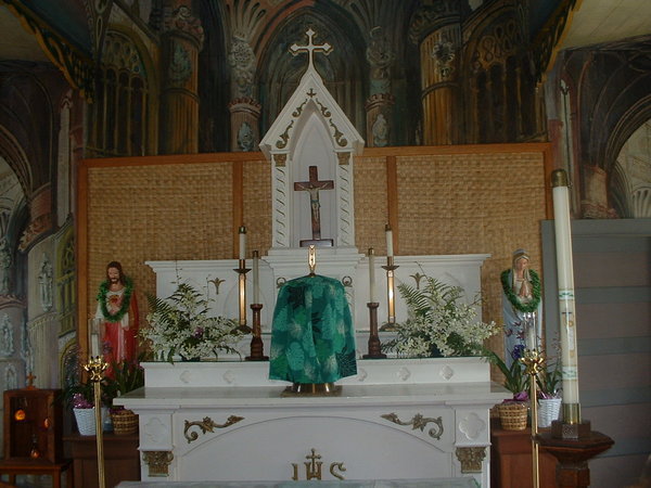 Altar at the Painted Church