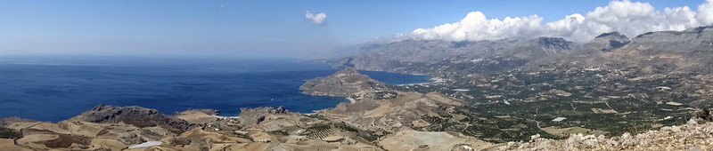 View from the top: Plakias Panorama