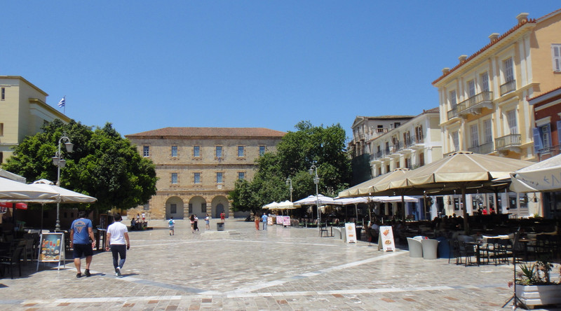 Nafplio main square 