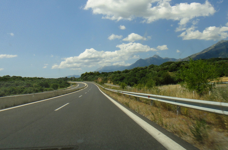 On the road to Monemvasia
