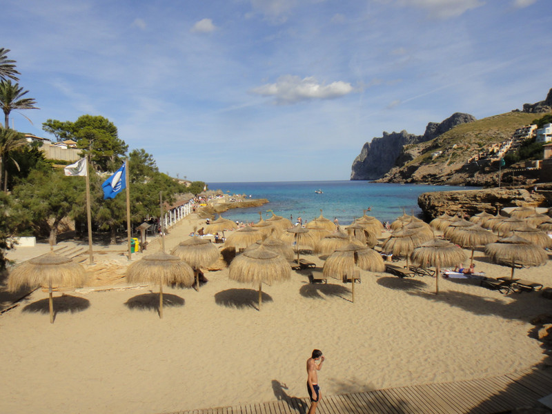 Main beach Cala Sant Vicenc
