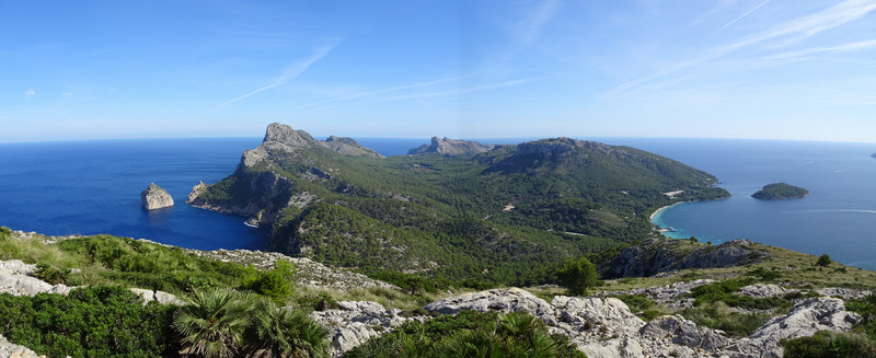 Cap Formentor from the watchtower