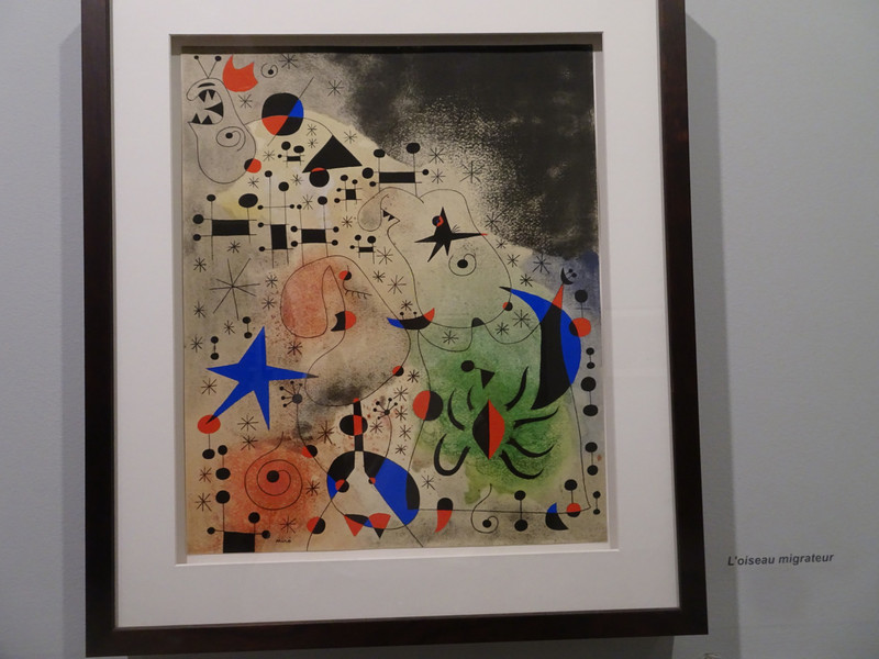 The Migratory Bird  by Joan Miro