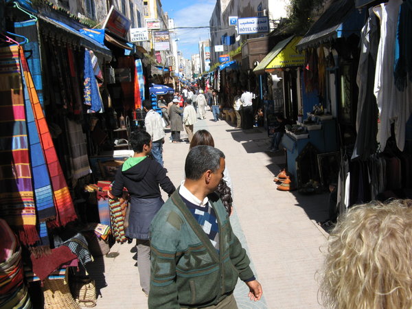 Souk scene Essaouira