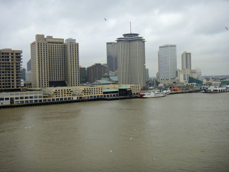 New Orleans business district