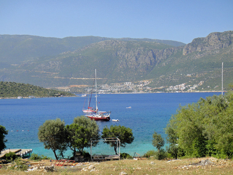 Kas in the background, across the bay from Liman Agzi