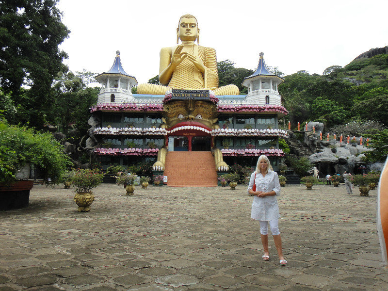 The Golden Buddha at Dambulla