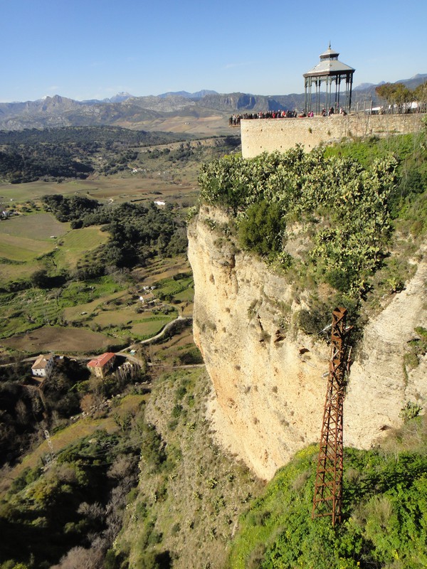 Viewpoint on the El Tajo Gorge Ronda