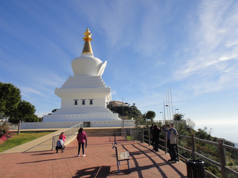 Buddhist stupa in Benalmadena