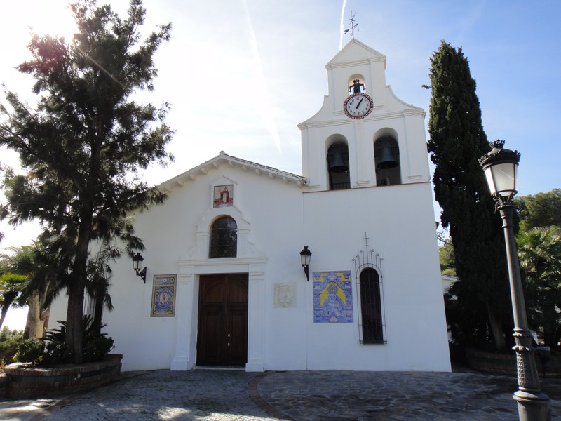 The church of Santo Domingo Benalmadena Pueblo