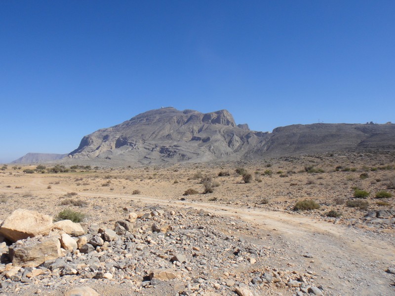 Jebel Hareem summit, over 6,600 feet, 2,000 meters