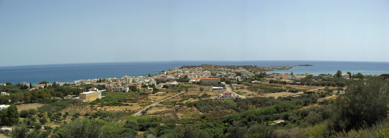 Paleochora looking south to the Libyan Sea