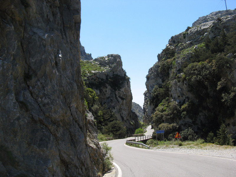 The other road to Plakias, Kotsifou Gorge
