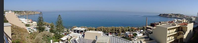 View from Macaris Suites Hotel Rethymno