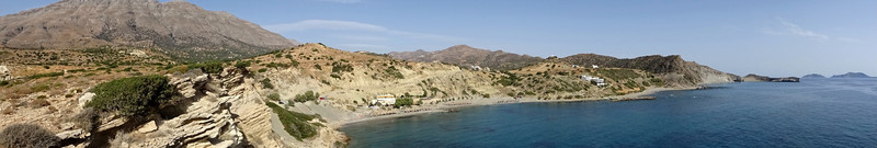 Agia Pavlos on the eastern side of the Triopetra Headland
