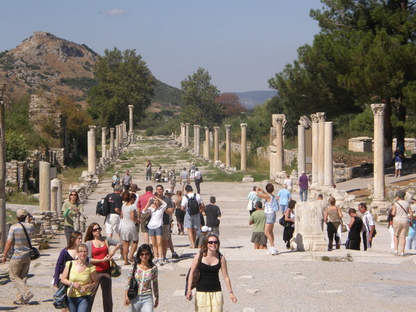 Ancient Efes street