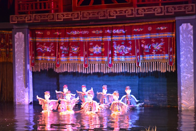 Water Puppet Performance