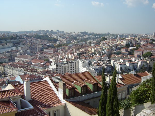 View from the Castela Sao Jorge