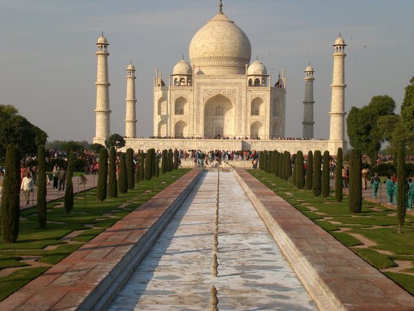 The Taj Mahal in the flesh