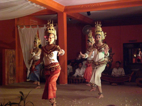 Traditional Cambodian dancing