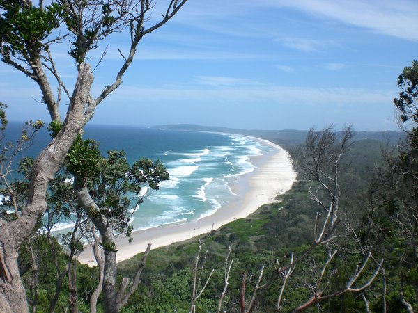 View from Byron Bay lighthouse