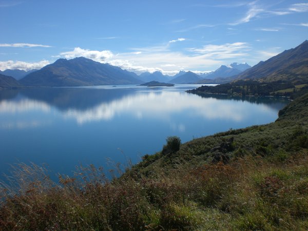 The drive to Glenorchy