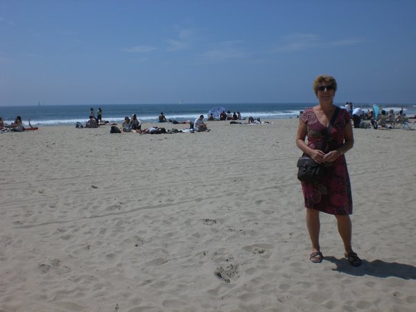 Frances on Venice Beach