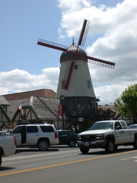 A windmill in Solvang