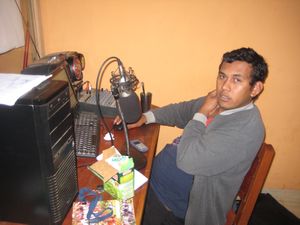 radio guy at the junta